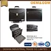 high quality PU brown leather briefcase