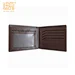 wallet with hot stamp logo