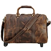 2021 Crazy horse leather men business suitcase travel trolley bag