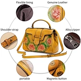 graphic saddle hand bag handbag