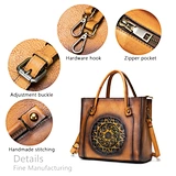 genuire leather pretty hand bags