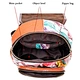 Women leather backpack