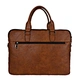 leather custom made briefcase