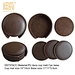 leather coffee cup coaster set