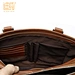 Vintage brown briefcase for men
