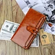 genuine leather card holder wallet