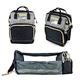 diaper bag with bassinet custom logo