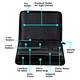 a4 leather zipper portfolio