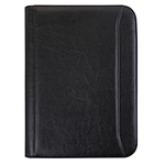 a4 leather zipper portfolio