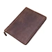 custom office supplies wholesale sales men women business slim crazy horse leather portfolio padfolio with tablet sleeve