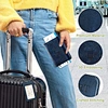including leather passport holder and luggage tag