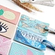 leather travel baggage bag suitcase luggage tags