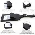 luggage tags multi color