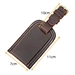 personalized luggage tag wedding favor