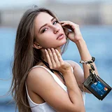 leather keychain wallet