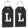 embossed luggage tags