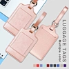 card leather baggage luggage tag for travel