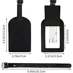luggage tags multi color