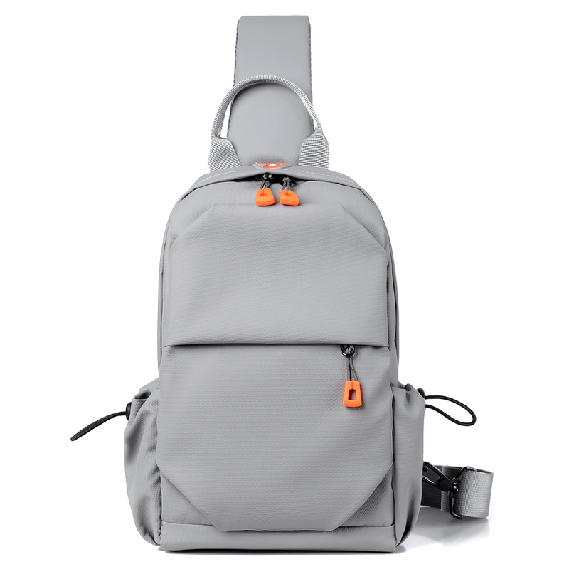 walking jogging running shoulder backpack sling Sports Outdoor crossbody  chest bags with usb charging