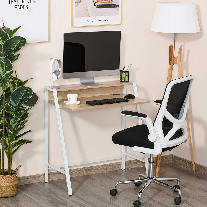 Stable Computer Desk PC Laptop Table Computer Workstation for Home Office Study