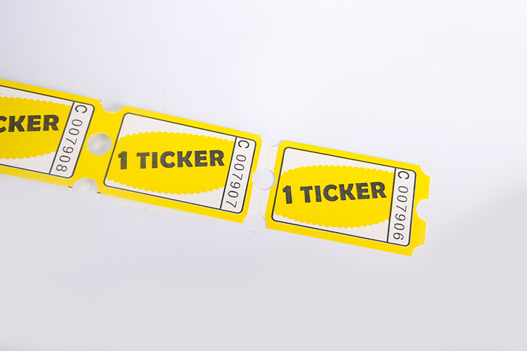 redemption ticket
