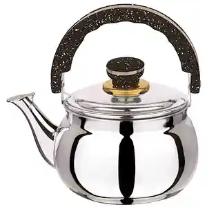 L3011 Kitchenware Bakelite & Painting Handle Stainless Steel Whistling Kettle