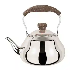 L21770203 Fashion design Good Quality stainless steel whistling tea kettle unique tea kettles with Marble Color Handle