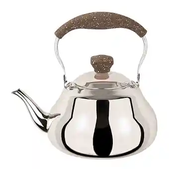 L21770203 Fashion design Good Quality stainless steel whistling tea kettle unique tea kettles with Marble Color Handle