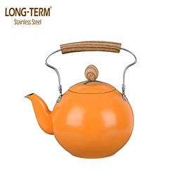L222721B20 Unique Color Painting Stainless Steel  Tea Kettle Stove top Tea pot