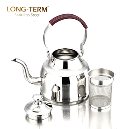 L2216 Home Utensils Polishing Spout Stainless Steel Arab Tea Kettle