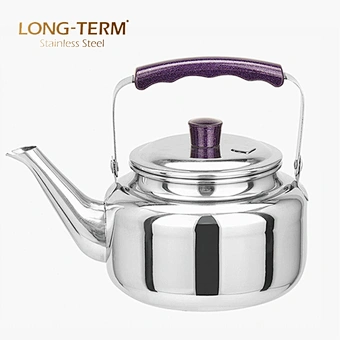L31280404 Customized Capacity 3L/4L/5L/6L Camping Stainless Steel Whistling Kettle