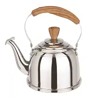 L21601302 0.7mm S/S Whistle Kettle With Strainer Durable And Portable Color Bakelite Induction