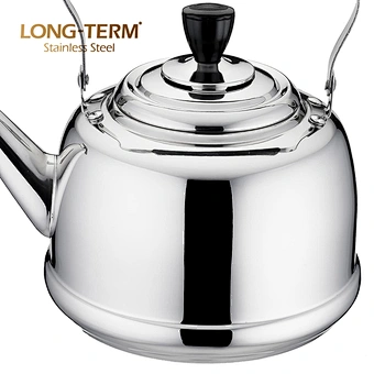 L31871312 Black Bakelite Folding Water Cooling Stainless Whistling Kettle