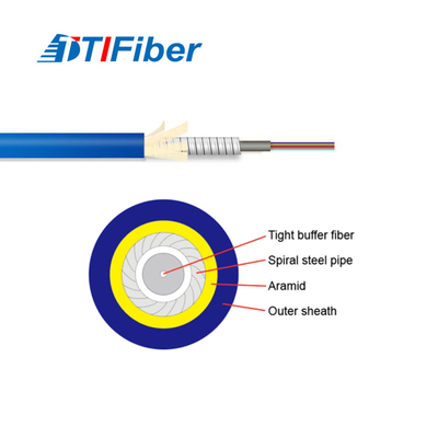 Single Mode Armored Fiber Optical Cable