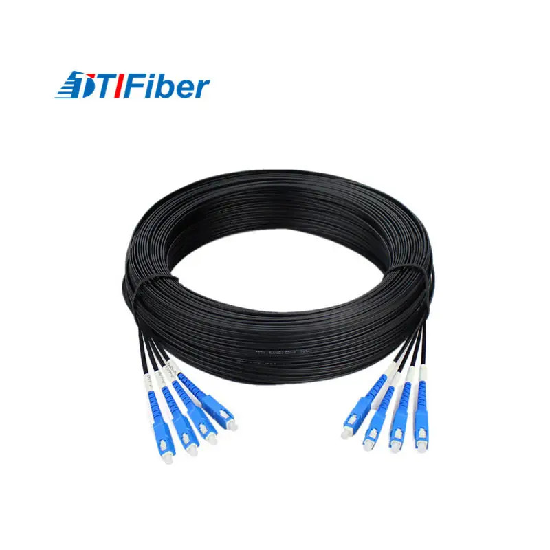 100m FTTH Drop Cable Fiber Optic Patch Cord