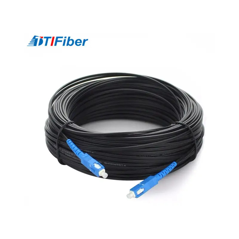 100m FTTH Drop Cable Fiber Optic Patch Cord