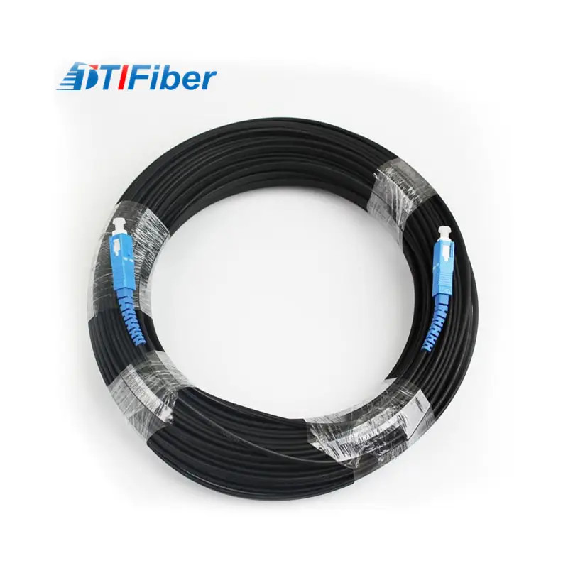 100m FTTH Drop Cable Fiber Optic Patch Cord