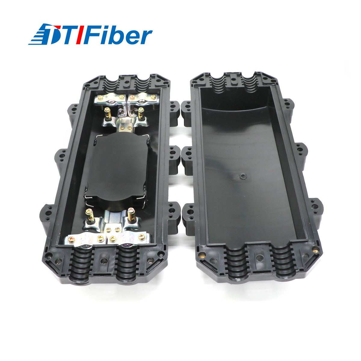 horizontal fiber optic splice closure