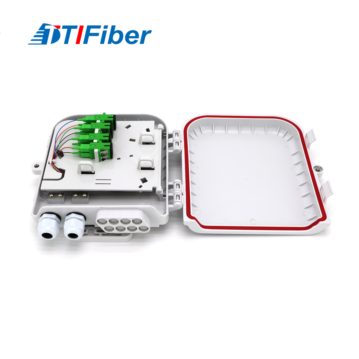 8 Port Waterproof Fiber Optic Distribution Box
