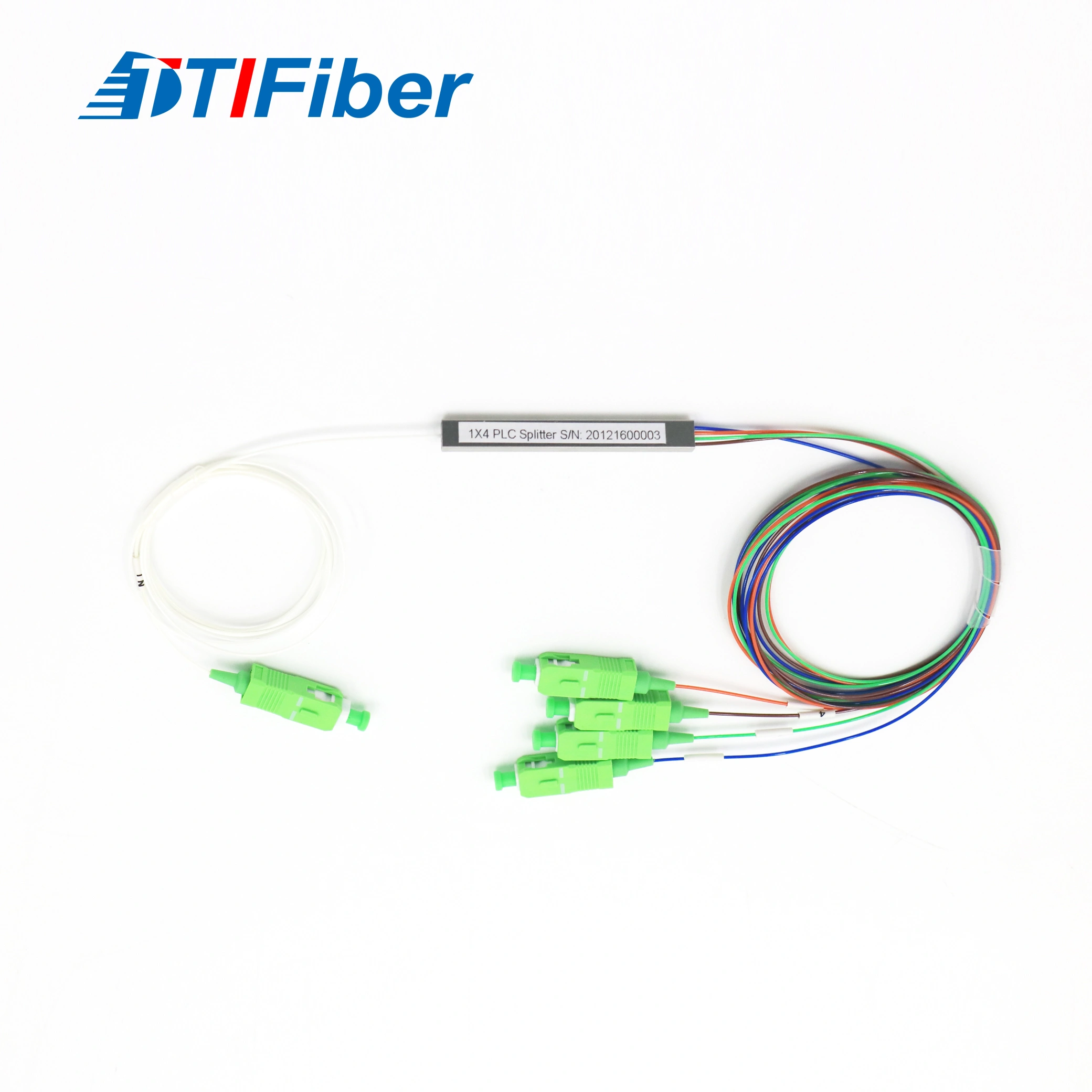 Steel Tube PLC Fiber Optic Splitter