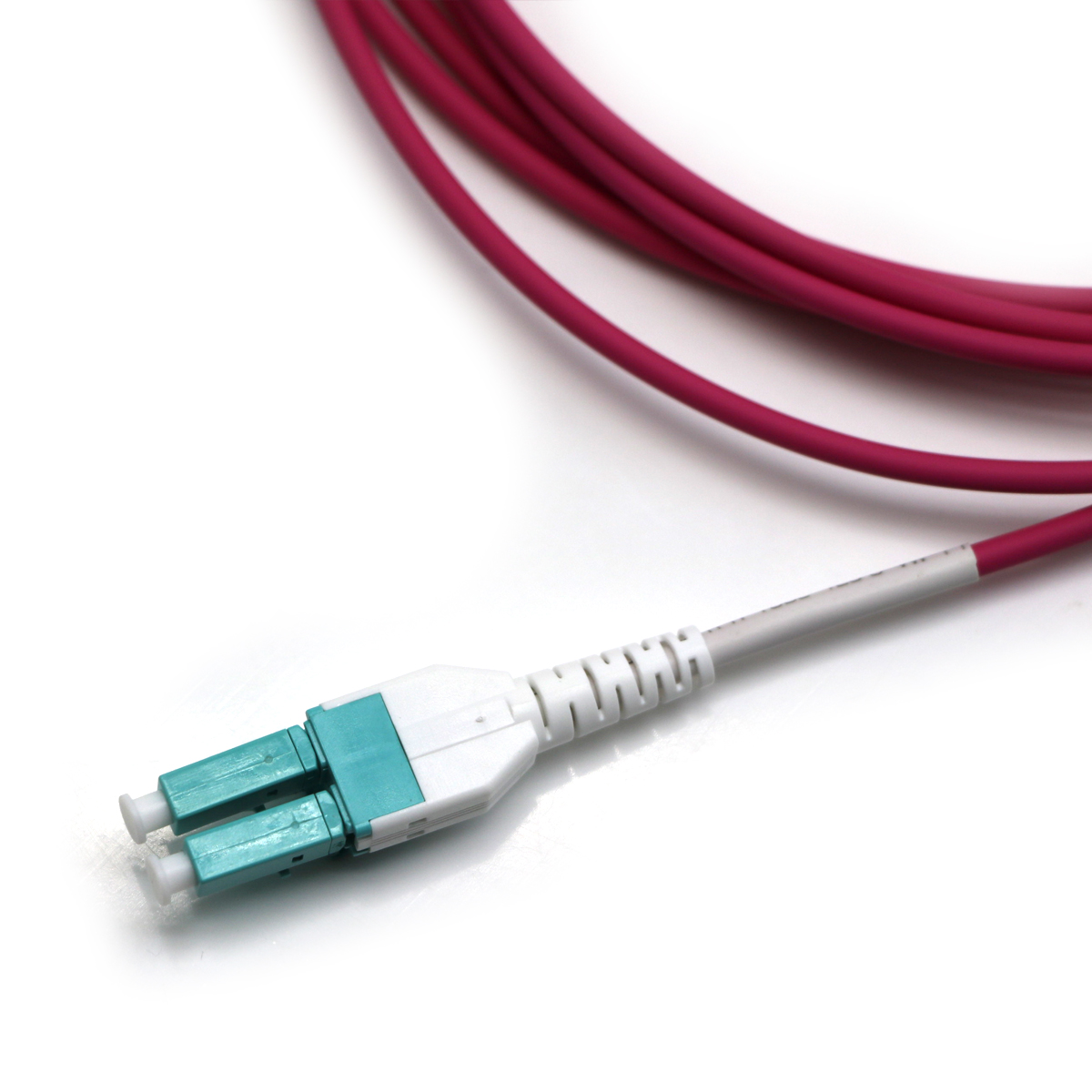 OM4 Magenta Fiber Optic Patch cord