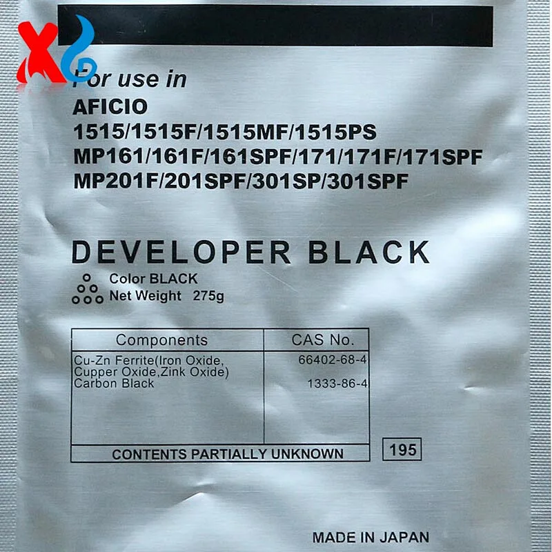 Japan High Quality Copier Developer For Ricoh Aficio 1515 MP 161 171 201 45K 275G