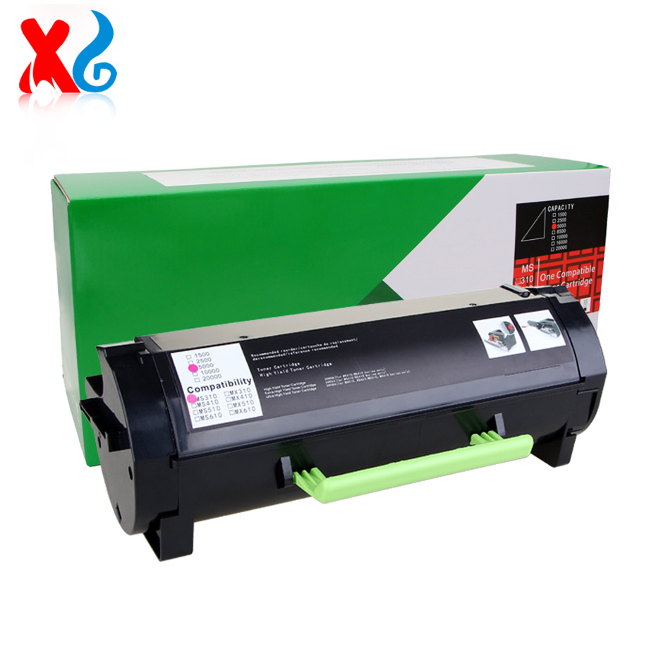 50F2H00 Toner Cartridge For Lexmark MX310 410 510 610 MS410 510 312  MS310 Toner Cartridge 50F5H00