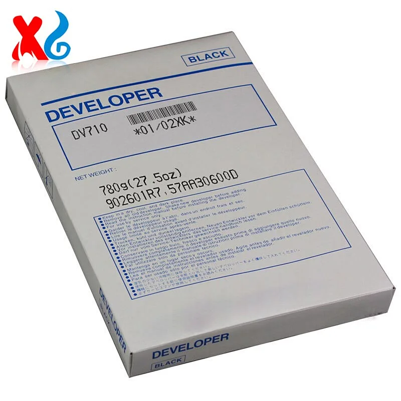 DV710 For Konica Minolta DV710 Bizhub 600 750 601 751 Black Developer