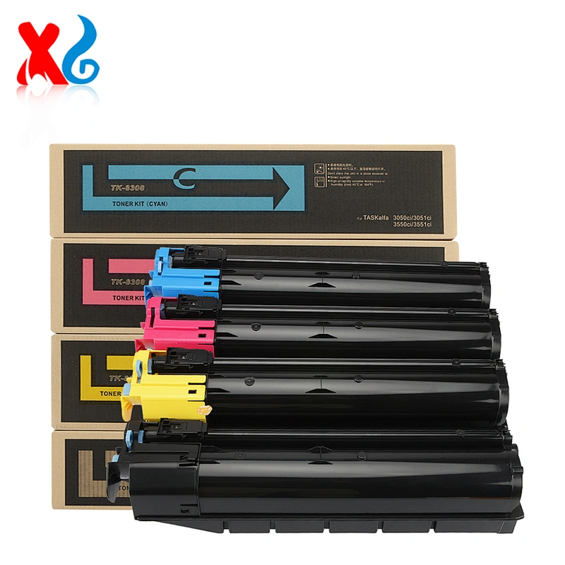 Toner Cartridge Compatible For Kyocera FS C8650DN 3500i 3501i 4500i 4501i 5500i TK8308 TK8305 TK8306 TK8307 TK8309