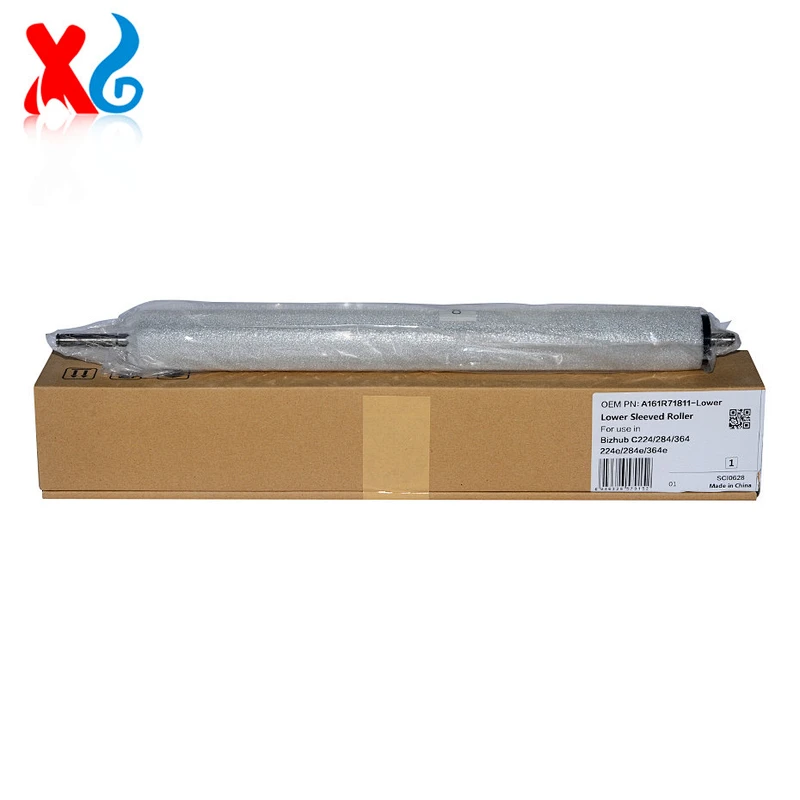 Lower Fuser Roller Compatible For Konica Minolta Bizhub C224e C224 224e C284e C284 284e C364e C364 Pressure Roller