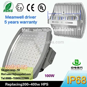 Best quality 40W 100W 150W 200W five years warranty IP68 Atex/UL/DLC/PSE/SAA explosion proof lamp