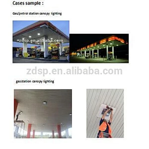 IECex UL DLC CE IP68 indoor outdoor 80w led canopy flood high bay light