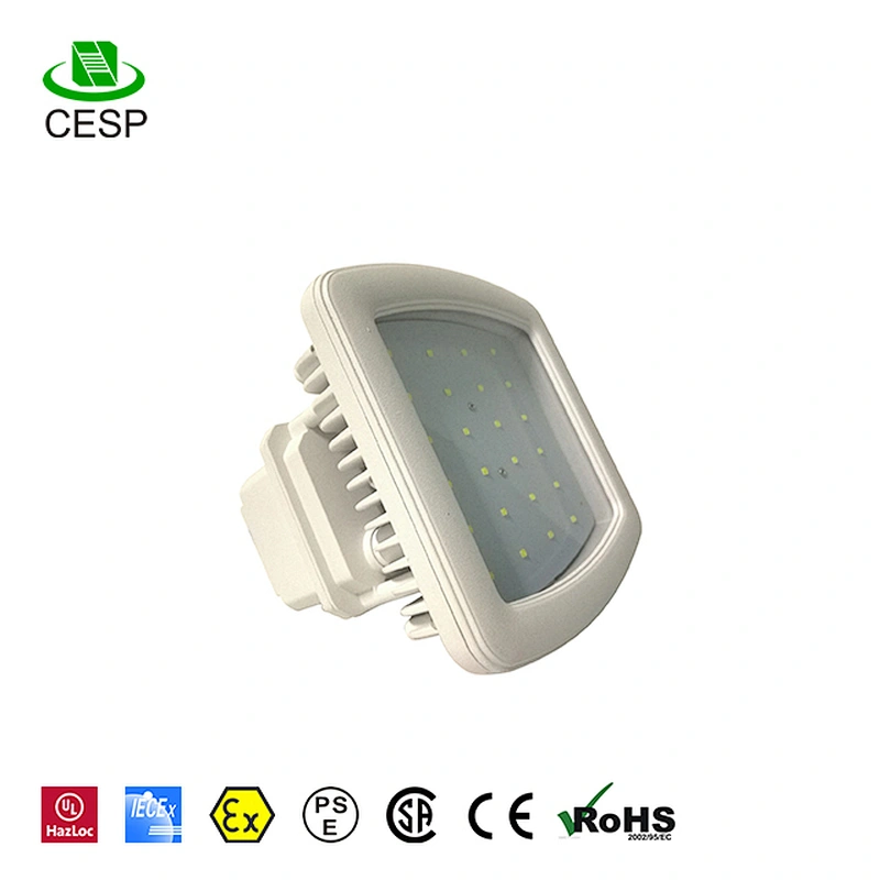 ATEX UL SAA 130W explosion proof canopy led luminaire