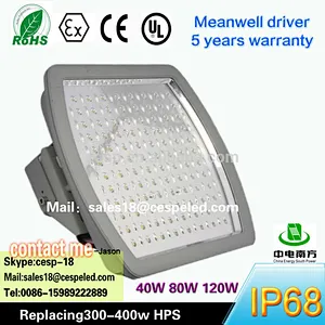 Best quality 40W 100W 150W 200W five years warranty IP68 Atex/UL/DLC/PSE/SAA explosion proof lamp